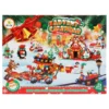 Adventskalender Byggklossar Julfigurer