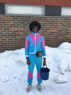 Afroperuk Svart