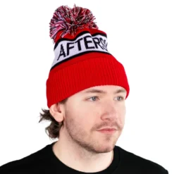 Afterski Mössa Röd
