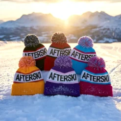 Afterski Mössa Rosa