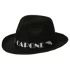 Al Capone Svart Gangsterhatt