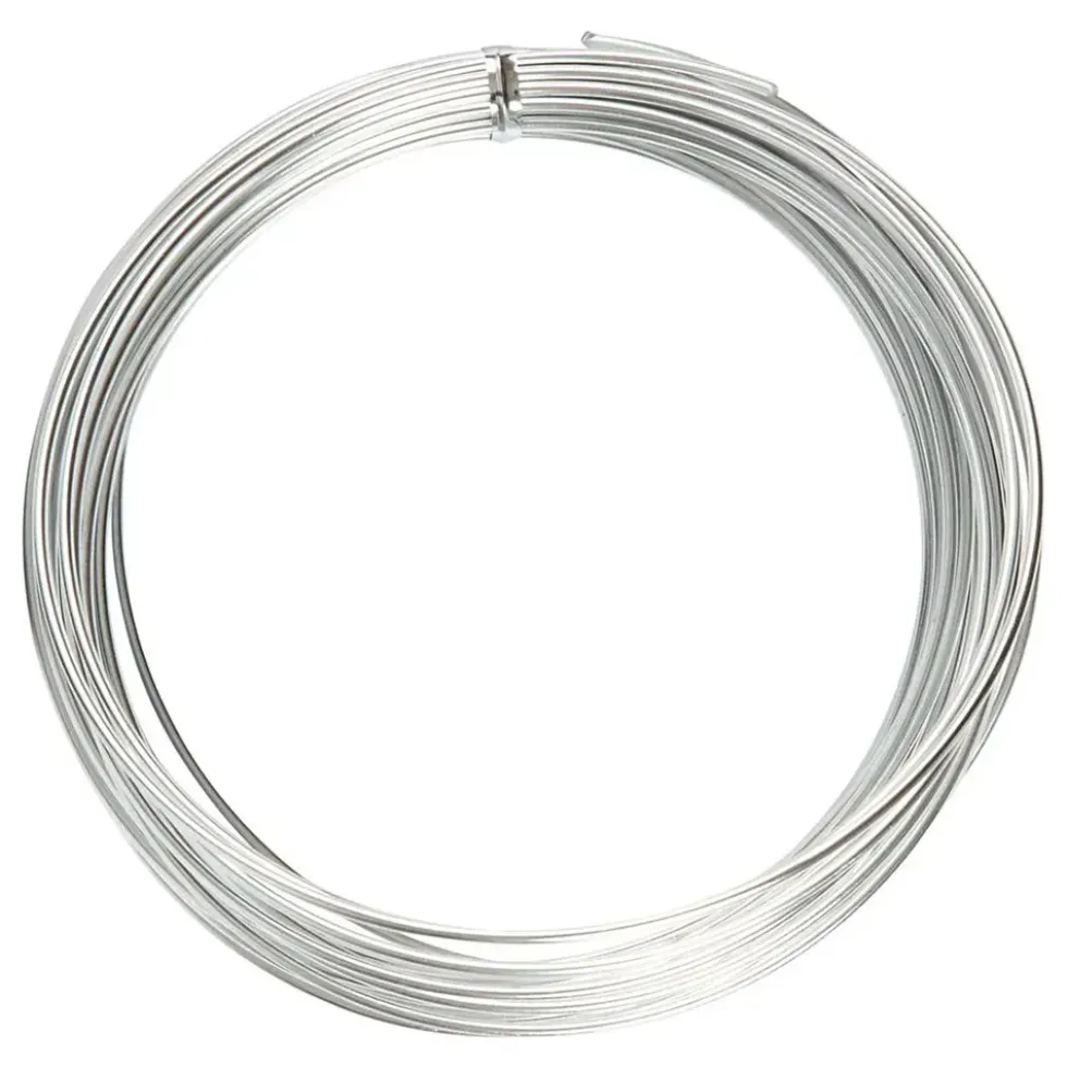 Aluminiumtråd Silver