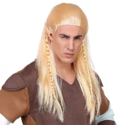 Alv Lång Blond Peruk