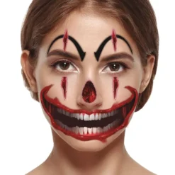 Ansiktstatueringar Creepy Clown