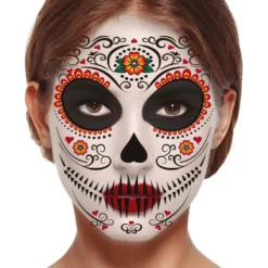 Ansiktstatueringar Day of the Dead