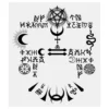 Ansiktstatuering Satanisk