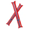 Applådstavar Norska Flaggan