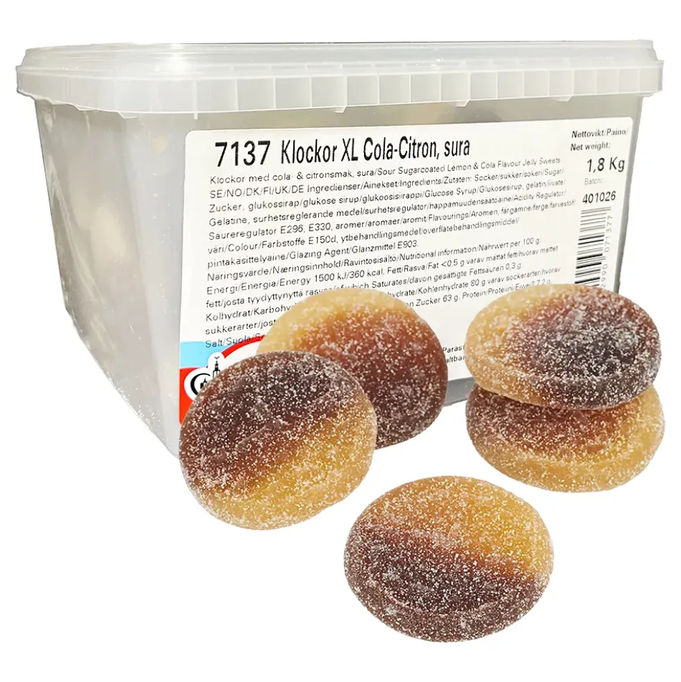 Aroma Sura Klockor Cola/Citron Storpack