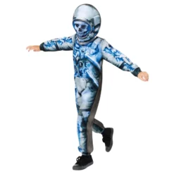 Astronaut Skelett Barn Maskeraddräkt