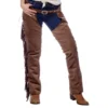 Autentiska Western Chaps Dam Bruna