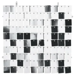 Backdrop Paljettpanel Silver