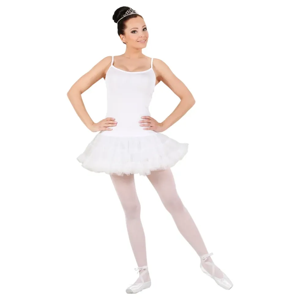 Ballerina Vit Maskeraddräkt