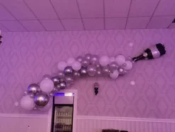 Ballongbåge Silver/Krom
