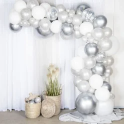 Ballongbåge Silver/Krom