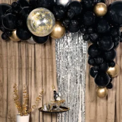Ballongbåge Svart/Guld