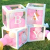 Ballongbox med Bokstav