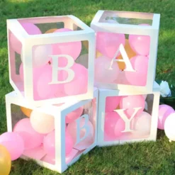 Ballongbox med Bokstav