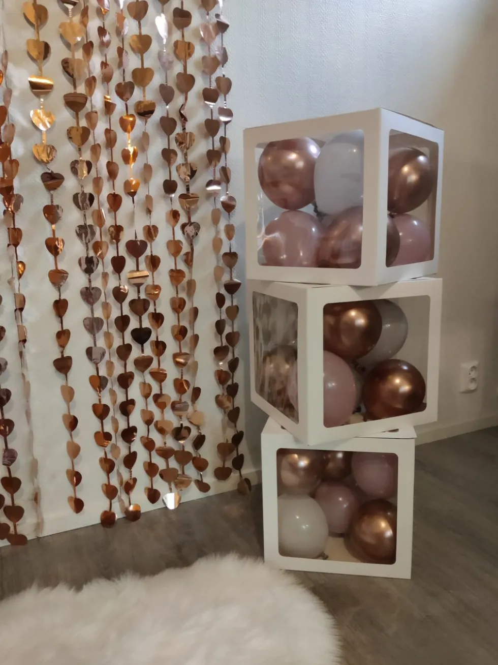Ballongbox med Bokstav