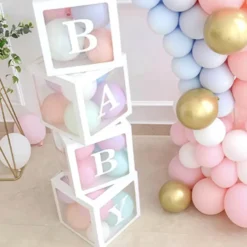 Ballongbox med Bokstav