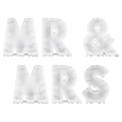 Ballongbox Mr & Mrs Vit