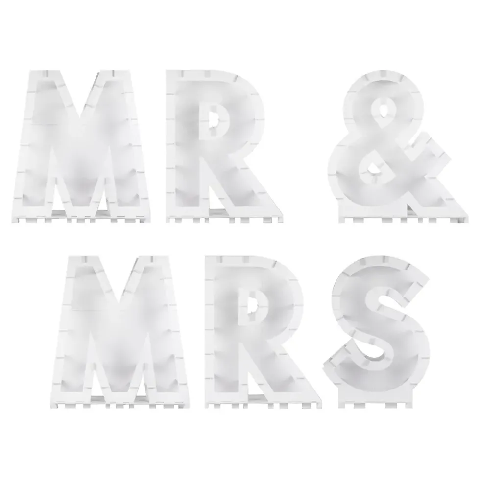 Ballongbox Mr & Mrs Vit