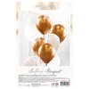 Ballongbukett Guld/Krom
