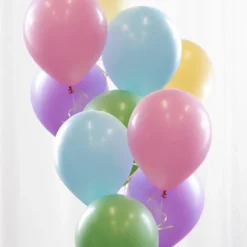 Ballongbukett Pastel