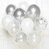 Ballongbukett Silver