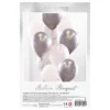 Ballongbukett Silver/Krom