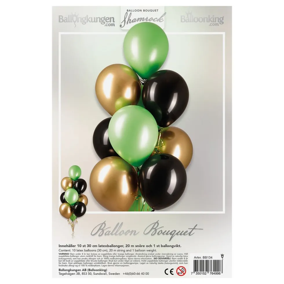 Ballongbukett St Patricks Day