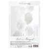 Ballongbukett Vit