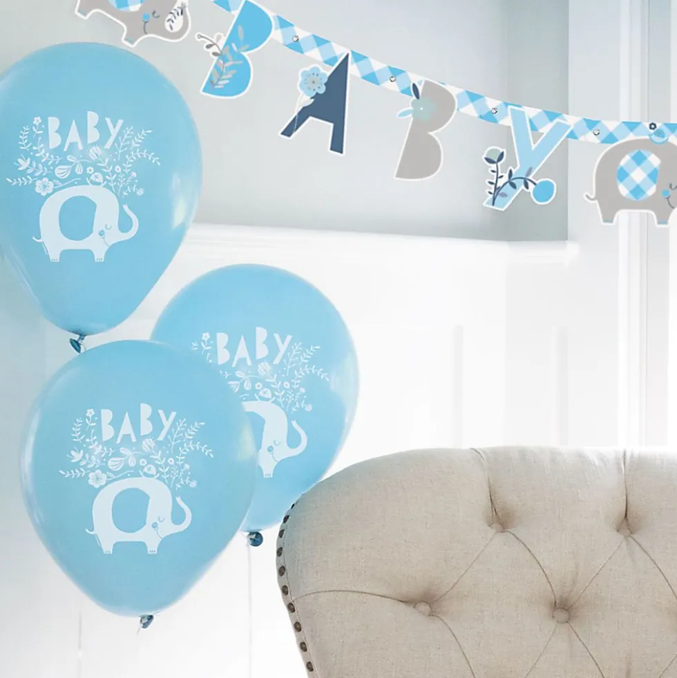 Ballonger Blå Baby Elefant