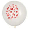 Ballonger Danska Flaggan
