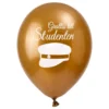 Ballonger Grattis till Studenten Guld