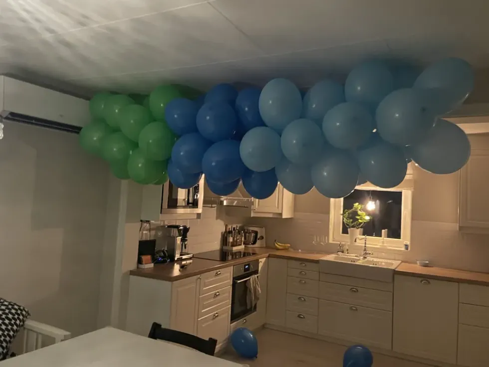 Ballonger Grön