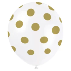 Ballonger Guld Prickiga