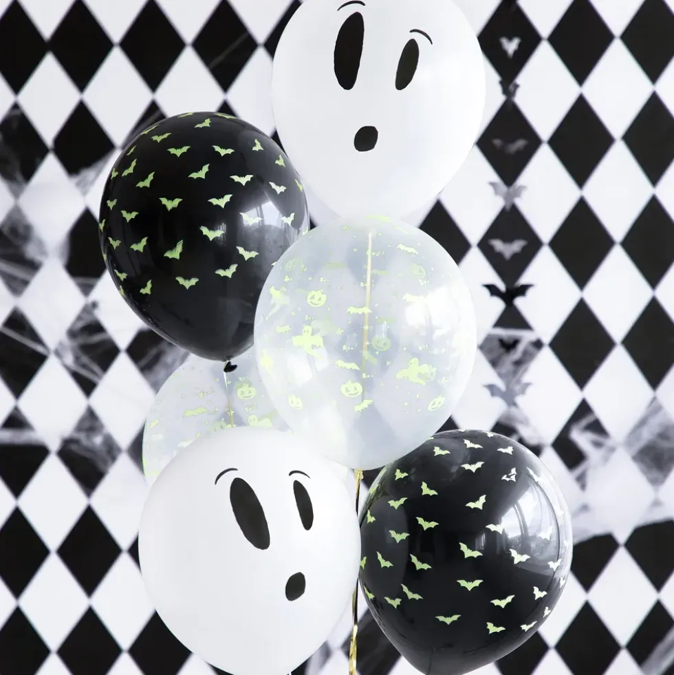 Ballonger Halloween Självlysande