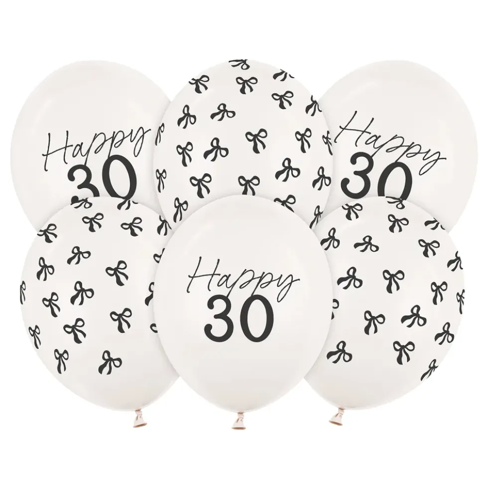 Ballonger Happy 30 med Rosetter