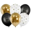 Ballonger Happy New Year Guldmix