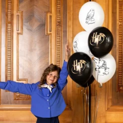 Ballonger Harry Potter™ Svart/Vit