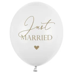 Ballonger Just Married Pure White