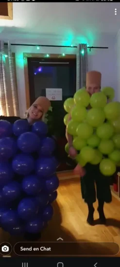 Ballonger Limegröna