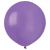 Ballonger Ljuslila Runda Stora