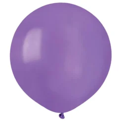 Ballonger Ljuslila Runda Stora