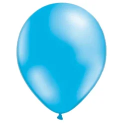 Ballonger Metallic Ljusblå