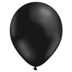 Ballonger Metallic Svarta