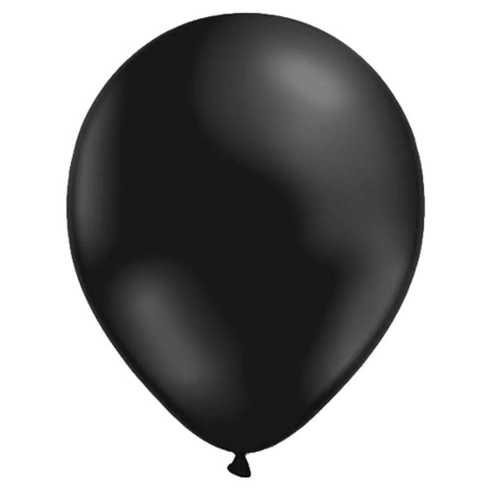 Ballonger Metallic Svarta