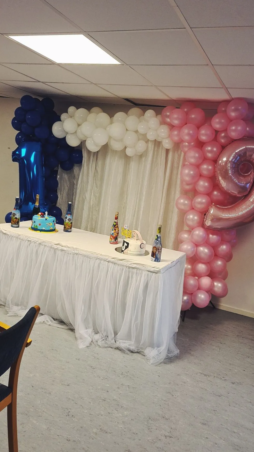 Ballonger Mörkblå