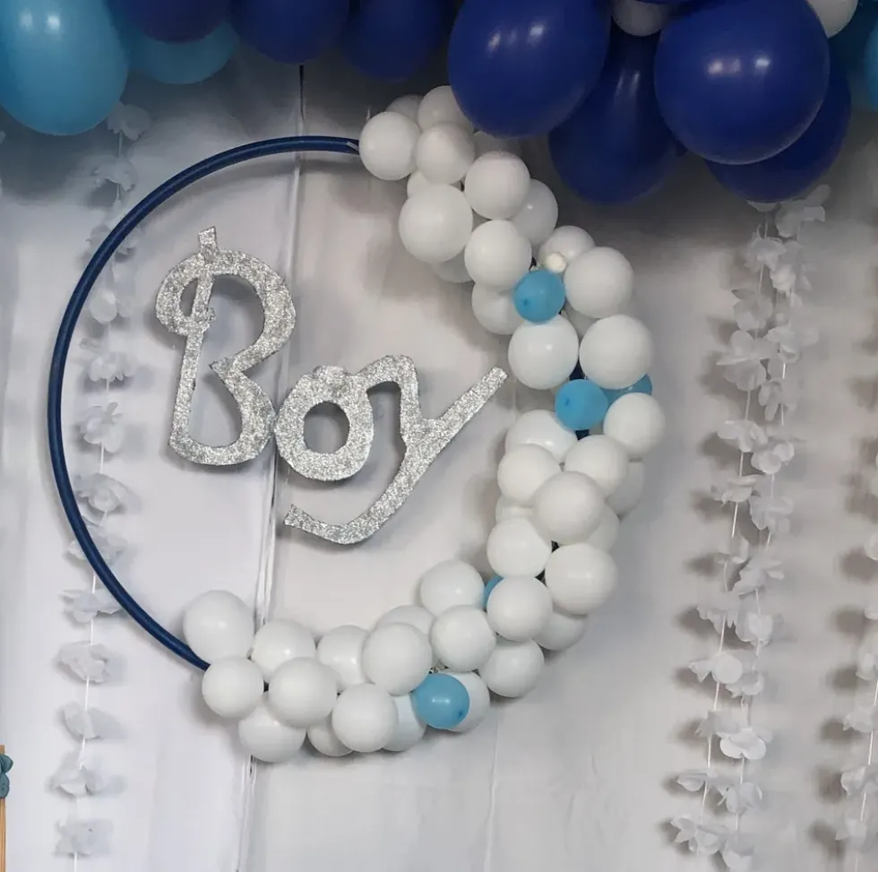 Ballonger Mörkblå