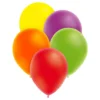 Ballonger Neonfärgade